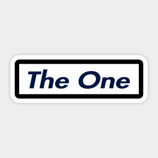 THE ONE SUPER LOGO Sticker